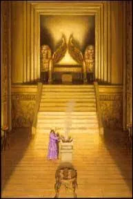 Aprs pas mal de prgrinations, l'Arche va enfin trouver un lieu fixe o rester, dans le fameux  Saint des Saints . O se trouvait cet endroit ?