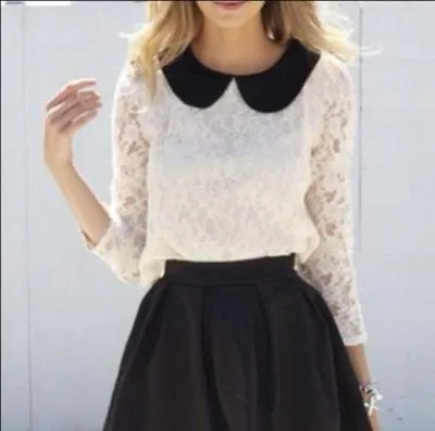 Le col Claudine revient  la mode, mais attention...  ne pas mettre si vous avez