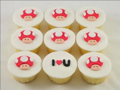 Qu'est-ce qu'il y a sur ces cupcakes ?