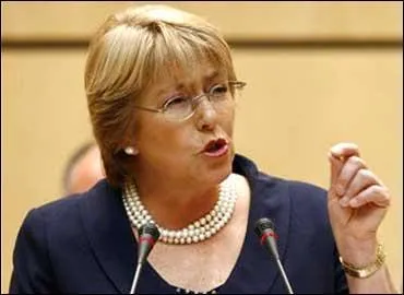 A la tte de quel pays Michelle Bachelet a t-elle dj t lue par deux fois au 1er mai 2014 ?