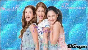 Comment se nomment les meilleures amies de Violetta ?