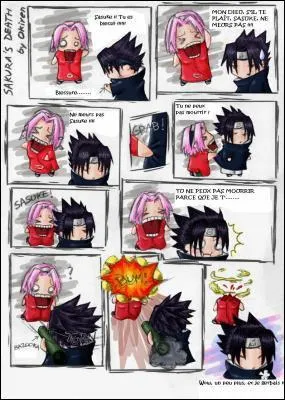 Comment Sasuke s'est-il dbarrass de Sakura ?