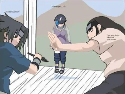 Pourquoi Sasuke et Neji se combattent-ils ?