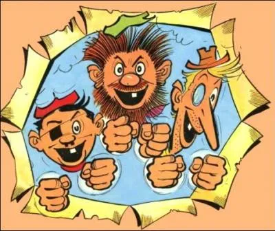 Forton a cr ces personnages, repris ensuite par Pellos, et dnomms  Les pieds-nickels . Comment s'appellent-ils ?