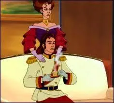 Lorsque l'impratrice propose  Franz de l'accompagner  Paris, que tient-il en main ?