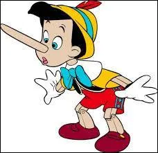 Pourquoi le nez de Pinocchio s'allonge-t'il ?