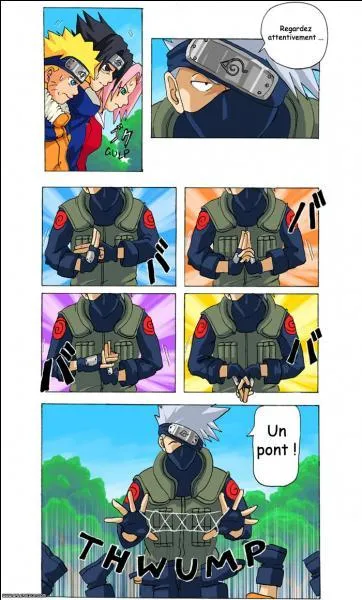 Que fait Kakashi ?