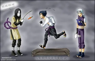 Comment Orochimaru entrane-t-il Sasuke ?