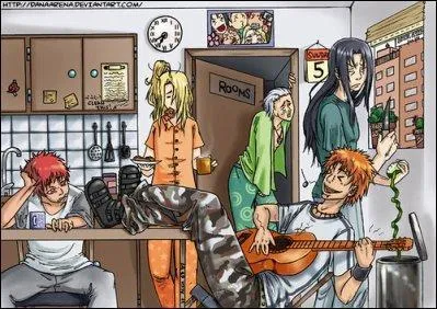 Qui est le seul en pleine forme  jouer de la guitare ds le matin ?