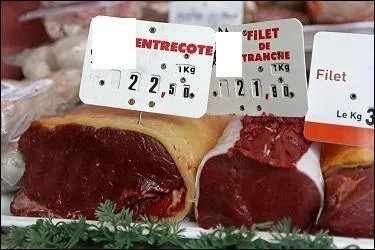 Cette viande n'est absolument pas grasse, de texture fine, fragile et d'une extrme tendret.