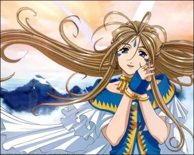 Dans la série Ah! My Goddess, quelle déesse est apparue à notre héros pour la première fois ?