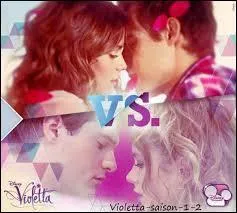 Avec qui Violetta finit-elle ?