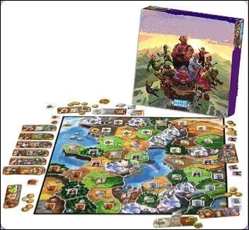 Nains des marais, squelettes marchands, zombies btisseurs, conqurir, dcliner.