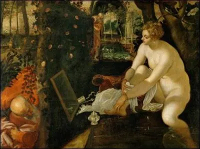  ... vieillards  est un fameux tableau du Tintoret. Cochez la partie manquante du titre !