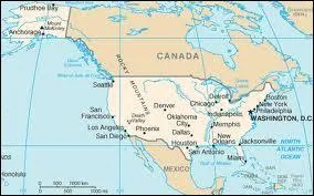 Lequel de ces Etats amricains est le plus  l'est ?