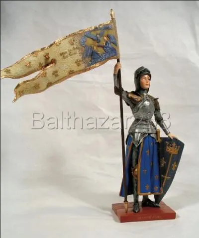 Bannire en pointe de Jeanne d'Arc !