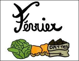 Qui taille au mois de fvrier, ...