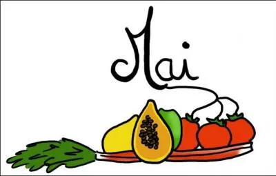 Au mois de mai la chaleur de tout l'an ...