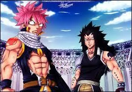 Dans les Grands Jeux inter-magiques, Natsu et Gajeel se battent contre :