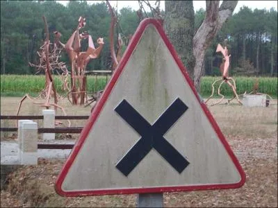 A la vue de ce panneau :