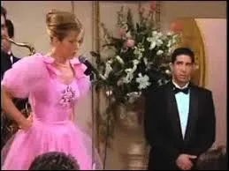 Eh bien sr, Rachel, pas une fameuse chanteuse, qui aprs avoir montr sa culotte par erreur, ficele dans une robe hideuse de demoiselle d'honneur, oblige d'assister au mariage de son ex avec son ex meilleure amie, entonne... ?