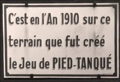 Le jeu de ptanque se pratique gnralement en 13 points : serait-ce parce qu'il a t invent  La Ciotat (13) en 1913 ?