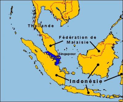 Quel détroit sépare t-il la Malaisie péninsulaire de l'île indonésienne de Sumatra, et ainsi l'Indonésie de l'Asie continentale ?