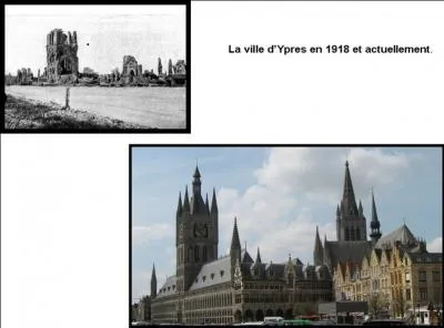 Le 20 octobre, c'est le dbut de la bataille des Flandres. Elle est aussi appel la  mle des Flandres  ou la  bataille de l'Yser . A vous de trouver les deux principales batailles qui la marqueront ?