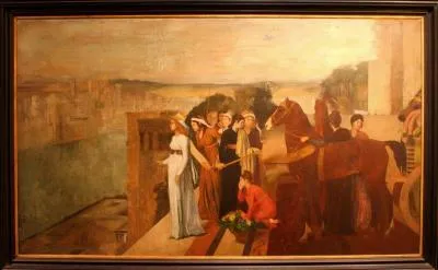 En quelle anne Degas ralisa-t-il  Sminaris construisant Babylone  ?