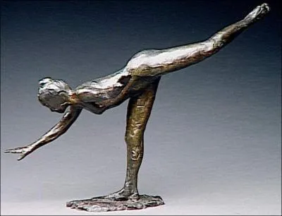 Degas s'adonna aussi  la sculpture, quelle est cette oeuvre visible au muse d'Orsay.