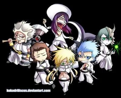 Quels espadas manquent parmi ces chibis ?