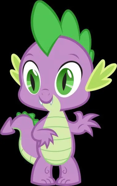 Dans le film Equestria Girl, en quoi Spike se transforme-t-il en arrivant dans le monde des humains ?