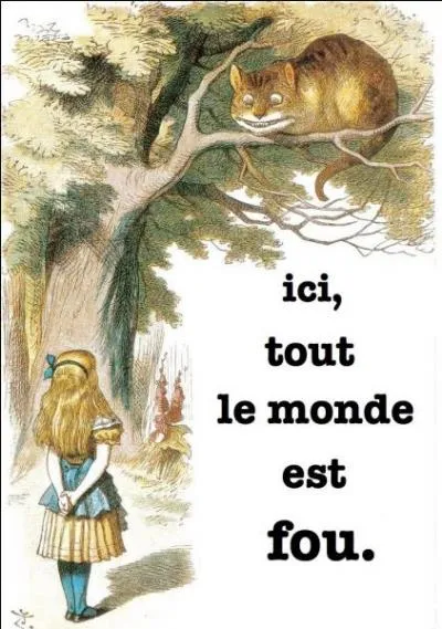 Pourquoi Lewis Carroll a-t-il baptis le chat du Cheshire ainsi ?