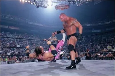 Quel est ce lutteur se tenant debout ?