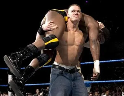 Question facile, qui est ce catcheur que l'on voit galement dans The Marine ?