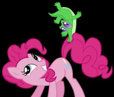 Comment s'appelle l'animal de Pinkie Pie ?