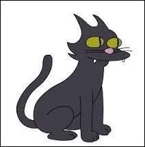 Comment s'appelle le chat de la la famille Simpson ?