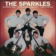 Sur quelle compilation voit-on pour la première fois le titre des Sparkles : "No Friend of Mine" ?