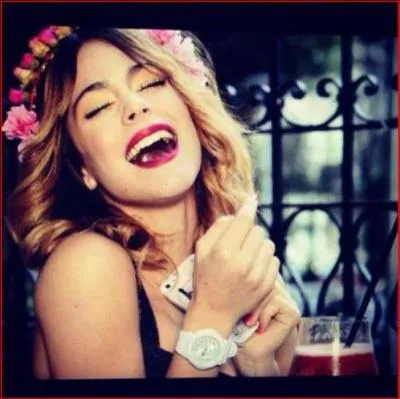 Pour quelle marque de montres est-elle mannequin ?