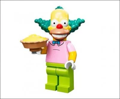 Qui est ce personnage tenant une tarte  la main ?