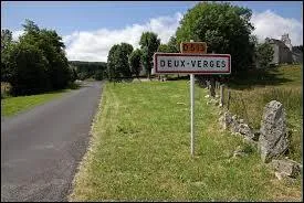 Deux-Verges, petit village Cantalien de 56 habitants, se situe en rgion ...