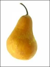 Elle est allergique aux poires.