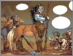 Comment s'appelle le demi-cheval qui dfie Atalante dans  le Pacte 