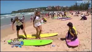 Quel est le prnom du surfeur sur lequel toutes les filles de la maison ont craqu ?