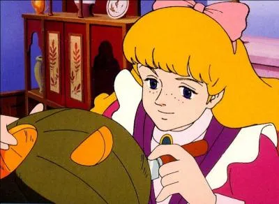 Que fait-elle sur cette image ?