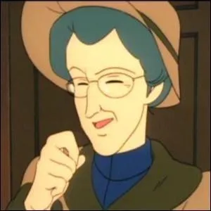 Sur cette image, pourquoi Miss Mangin rit-elle ?