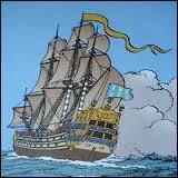 Dans  Le Secret de la Licorne , que dcouvre Tintin dans le grand mt de la maquette ?