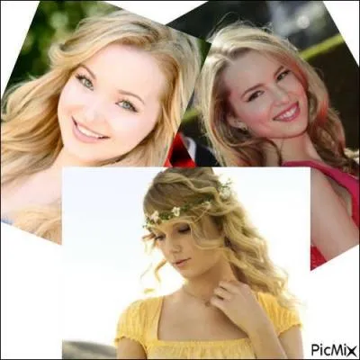 Idole n6 : c'est une jeune fille blonde connue pour son rle des jumelles. Qui est-ce ?