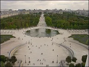 Ce magnifique jardin se trouve entre le palais du Louvre, la rue de Rivoli et la place de la concorde ?