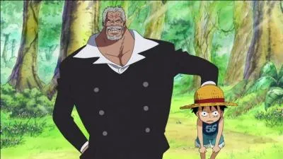 Comment s'appelle le grand-pre de Luffy ?